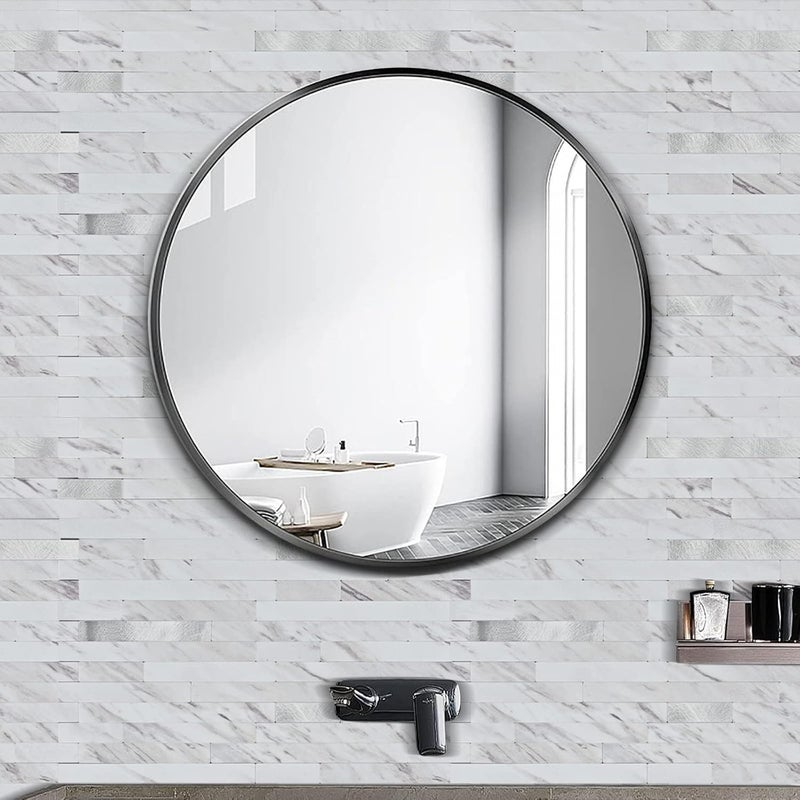 Midcard 20 Sheet Peel and Stick Backsplash, White Marble PVC Wall Tile for Kitchen Backsplash - Image 5